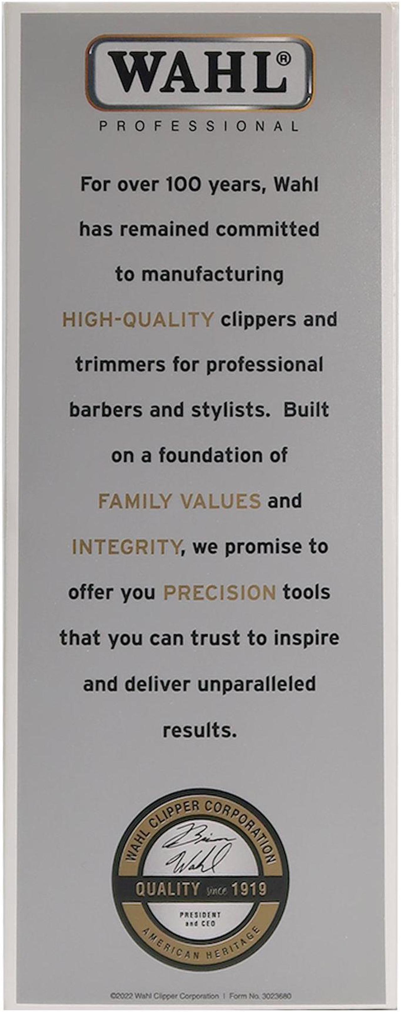 Alt view image 6 of 6 - Wahl Professional 5 Star Legend Cordless Hair Clipper #08594