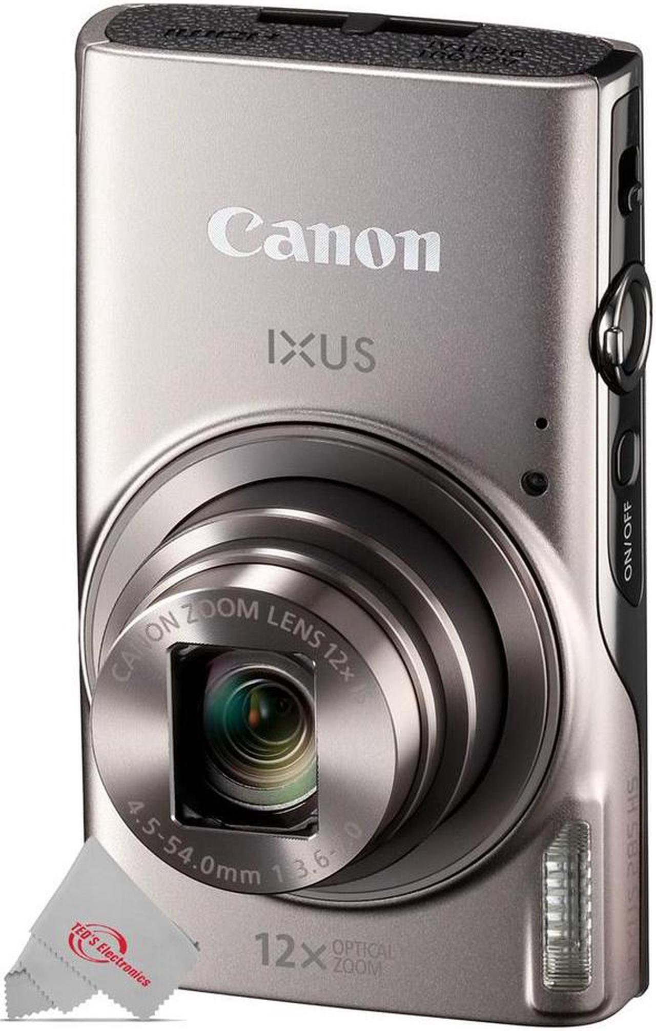 Alt view image 4 of 6 - Canon PowerShot IXUS 285 / ELPH 360 HS Digital Camera (Silver) with Transcend 32GB SDHC Memory Card
