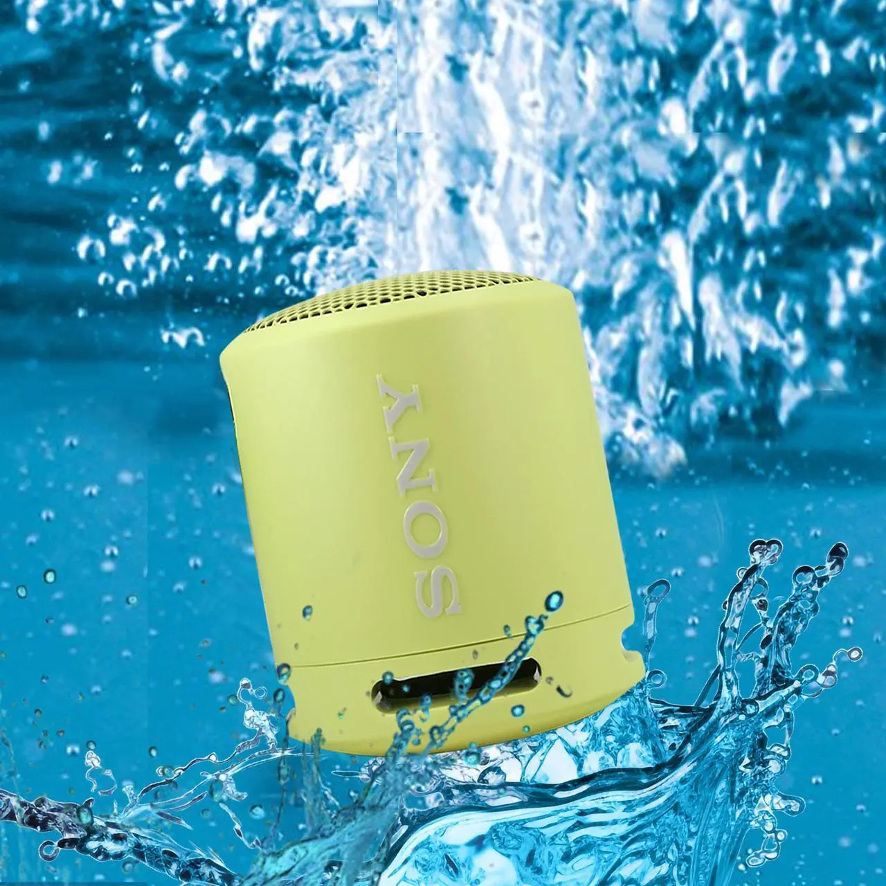 Alt view image 2 of 7 - Sony SRS-XB13 Extra Bass Portable Waterproof Wireless Speaker (Yellow)- 2 Count