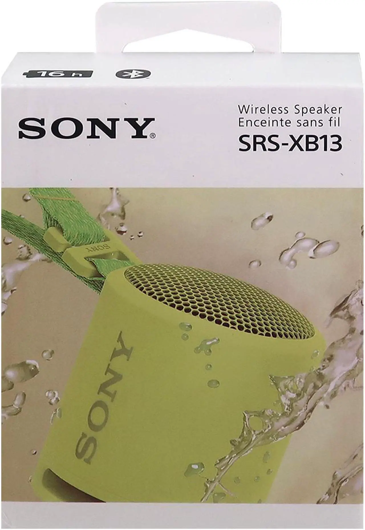 Alt view image 6 of 7 - Sony SRS-XB13 Extra Bass Portable Waterproof Wireless Speaker (Yellow)- 2 Count