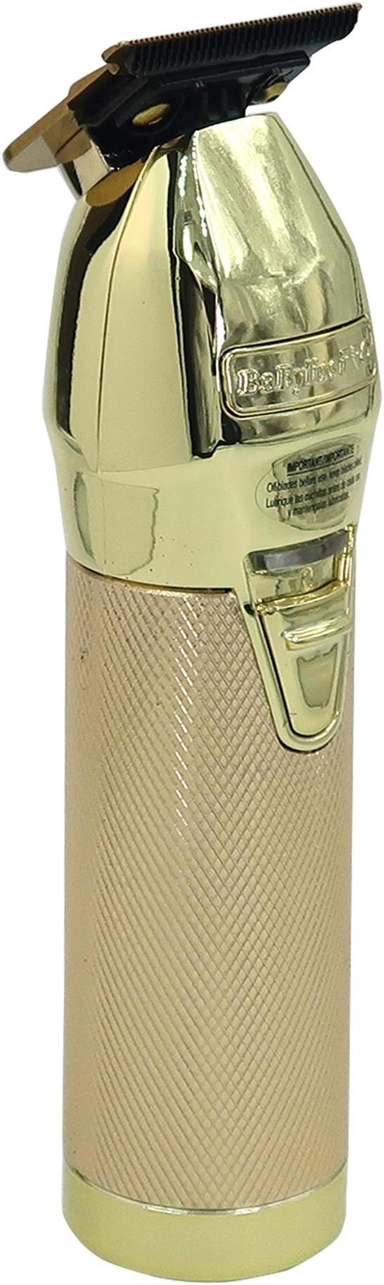 Alt view image 3 of 7 - BaByliss Pro GOLDFX+ All-Metal Lithium Outlining Trimmer Gold #FX787NG