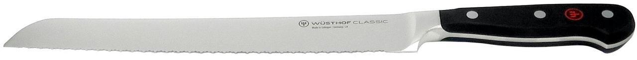 Alt view image 2 of 5 - Wusthof Classic 9 Inch Double Serrated Bread Knife