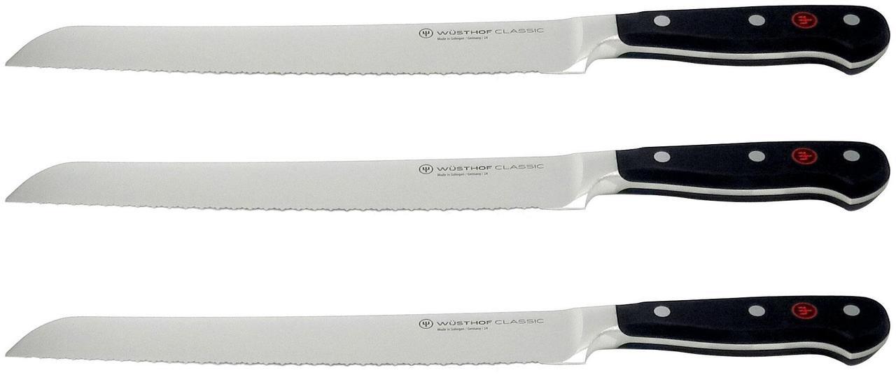 Main image of Wusthof Classic 9" Bread Knife, Silver - 3 Units