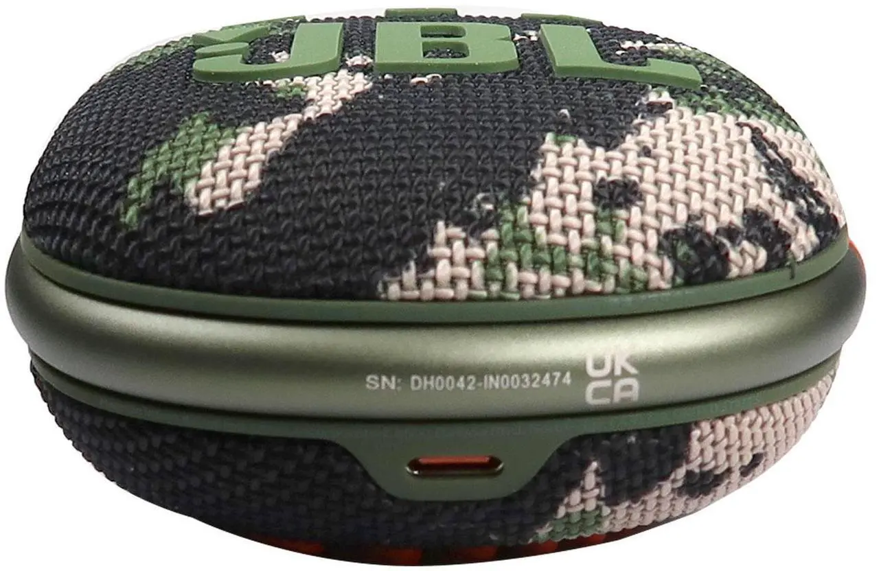 Alt view image 6 of 7 - JBL Clip 4 Portable Bluetooth Waterproof Speaker (Squad) with Waterproof Speaker Pouch