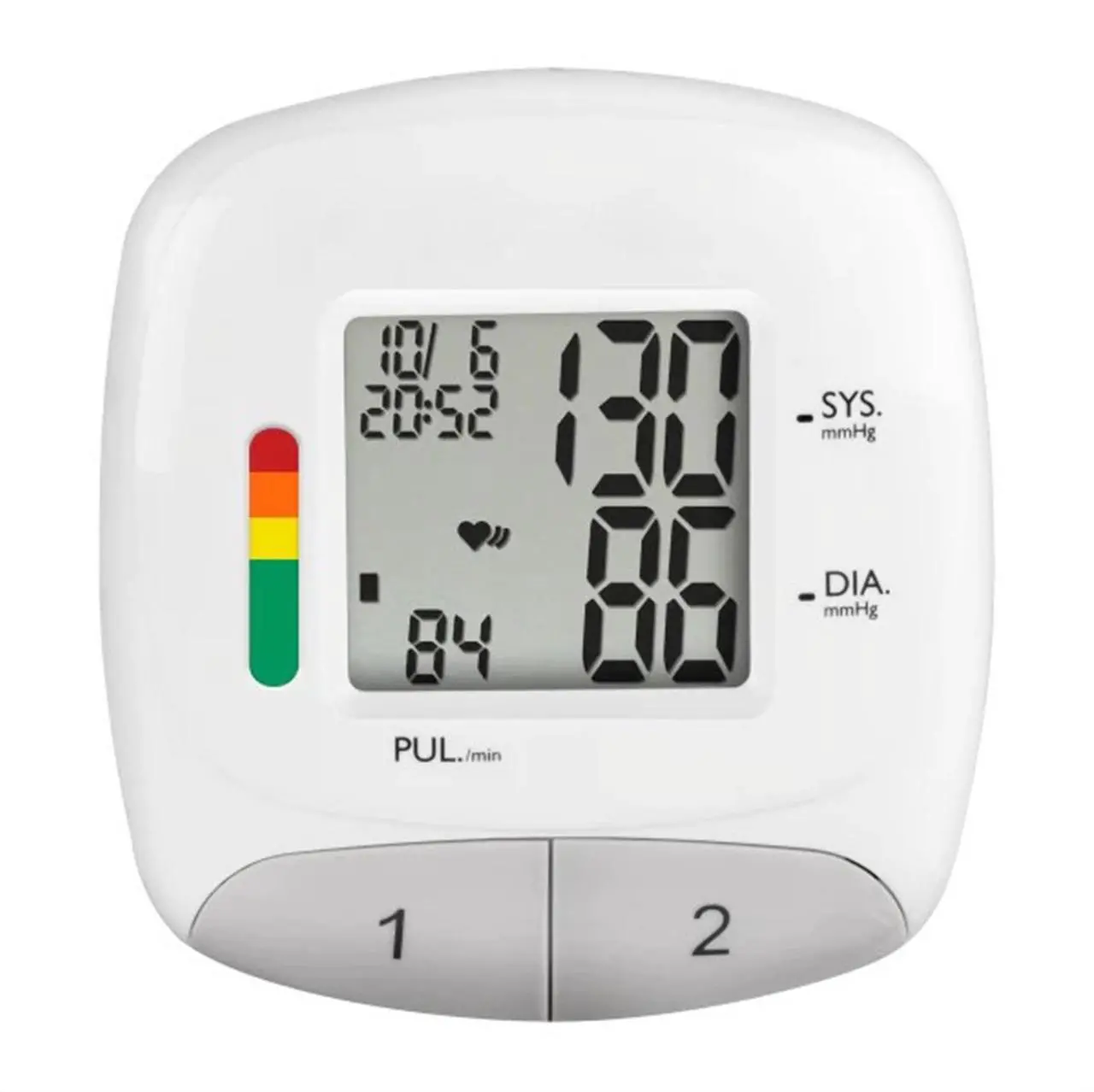 Alt view image 4 of 7 - Vivitar Blood Pressure Monitor - Automatic Digital Upper Arm Blood Pressure, Heart Rate PB Machine with Adjustable Cuff, Memory Function - 5 Units