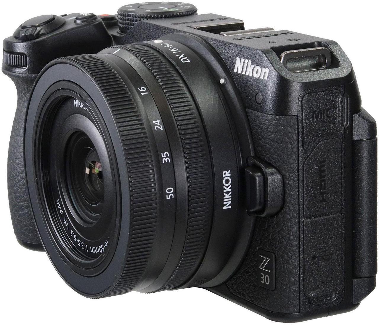 Alt view image 5 of 7 - Nikon Z30 Mirrorless Camera with DX 16-50mm and Nikon Nikkor Z 24-70mm f/4 S Lens Bundle