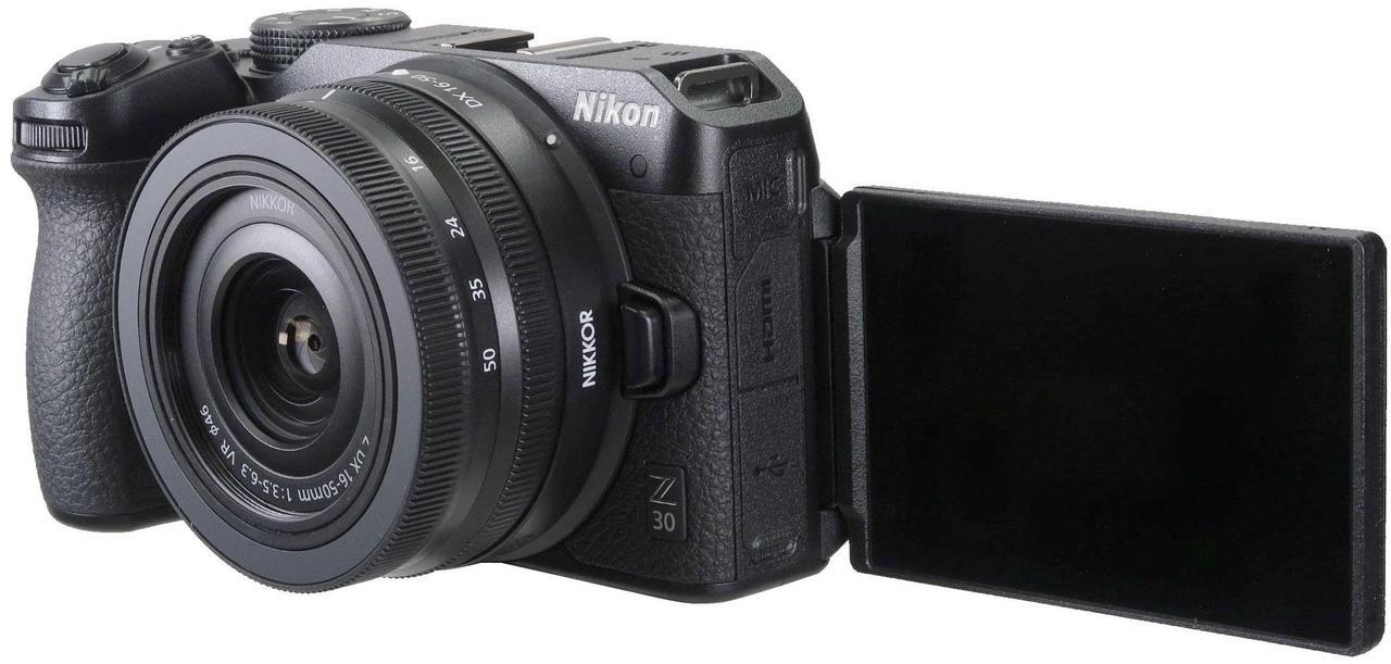Alt view image 6 of 7 - Nikon Z30 Mirrorless Camera with DX 16-50mm and Nikon Nikkor Z 24-70mm f/4 S Lens Bundle