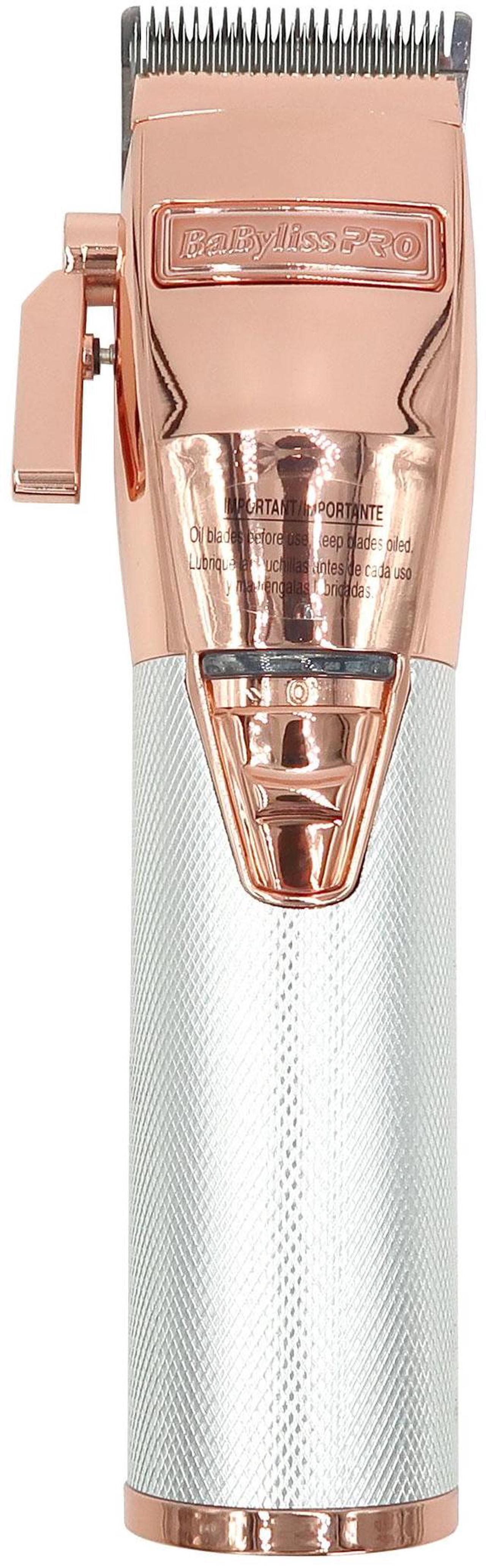 Main image of BaByliss Pro ROSEFX+ All-Metal Lithium Clipper #FX870NRG
