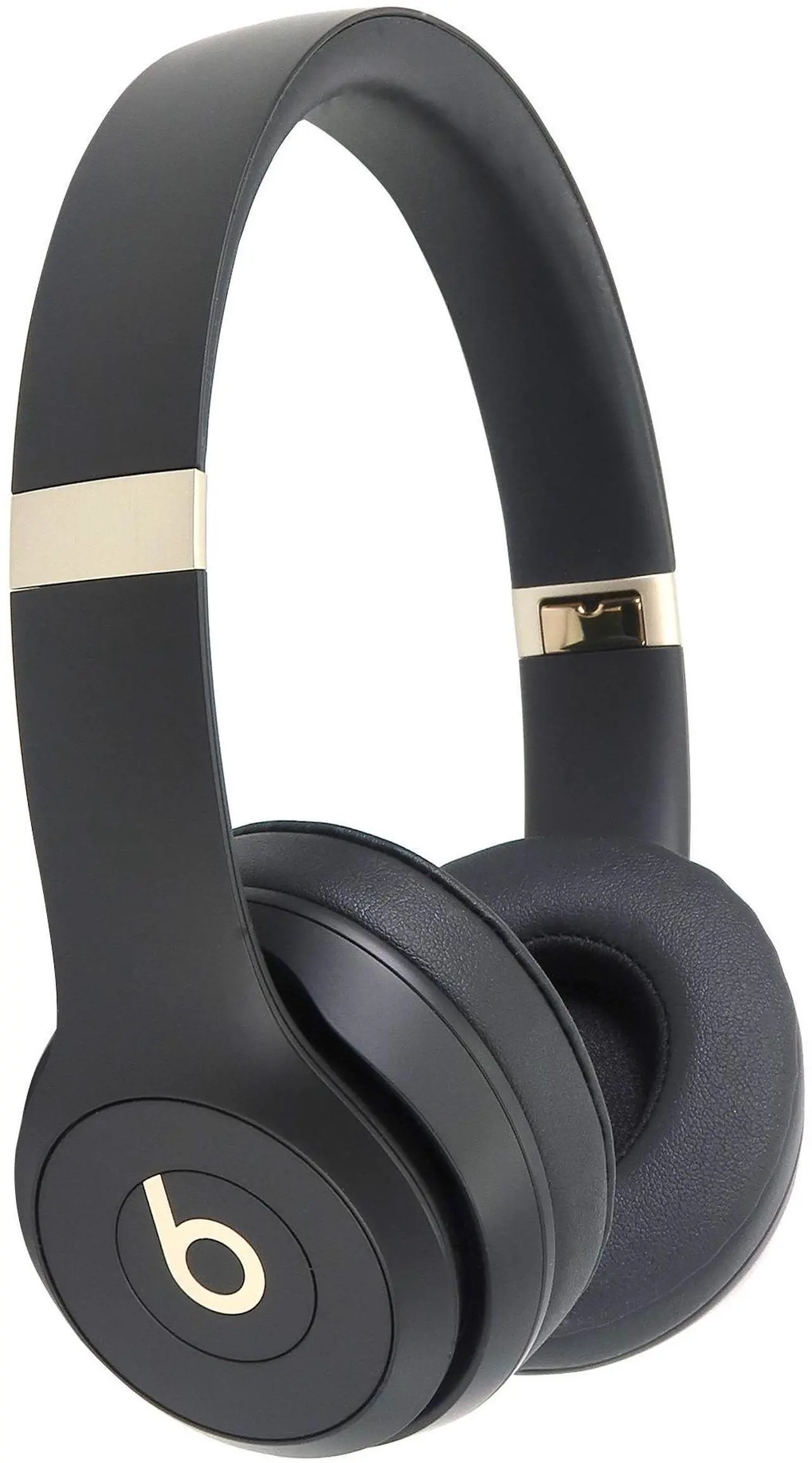 Main image of Beats Solo 4 Wireless Bluetooth On-Ear Headphones, Apple & Android Compatible, Up to 50 Hours of Battery Life - Black & Gold