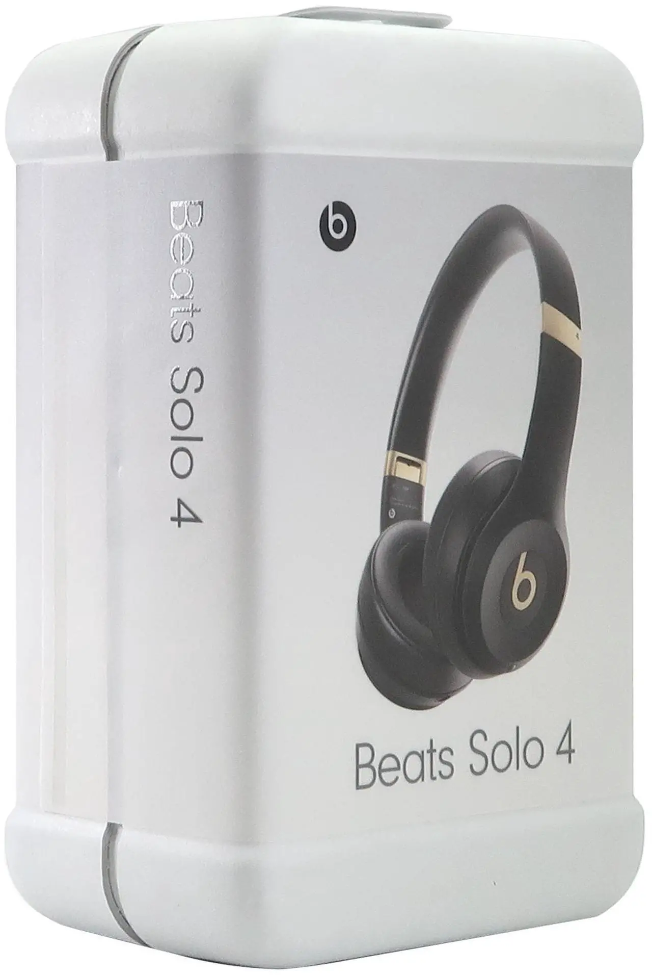 Alt view image 6 of 7 - Beats Solo 4 Wireless Bluetooth On-Ear Headphones, Apple & Android Compatible, Up to 50 Hours of Battery Life - Black & Gold