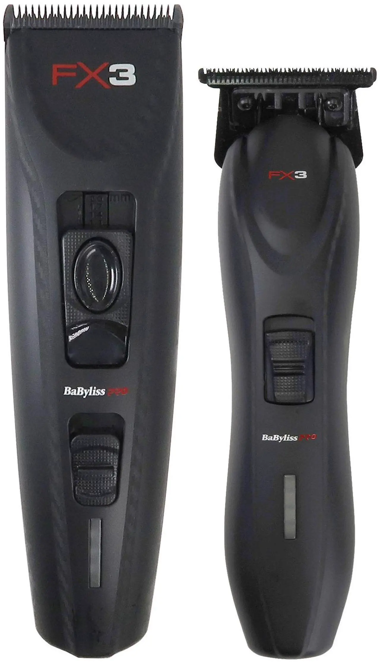 Main image of BaByliss Pro FX3 High Torque Cordless Clipper FXX3CB with FX3 Professional High Torque Trimmer FXX3TB