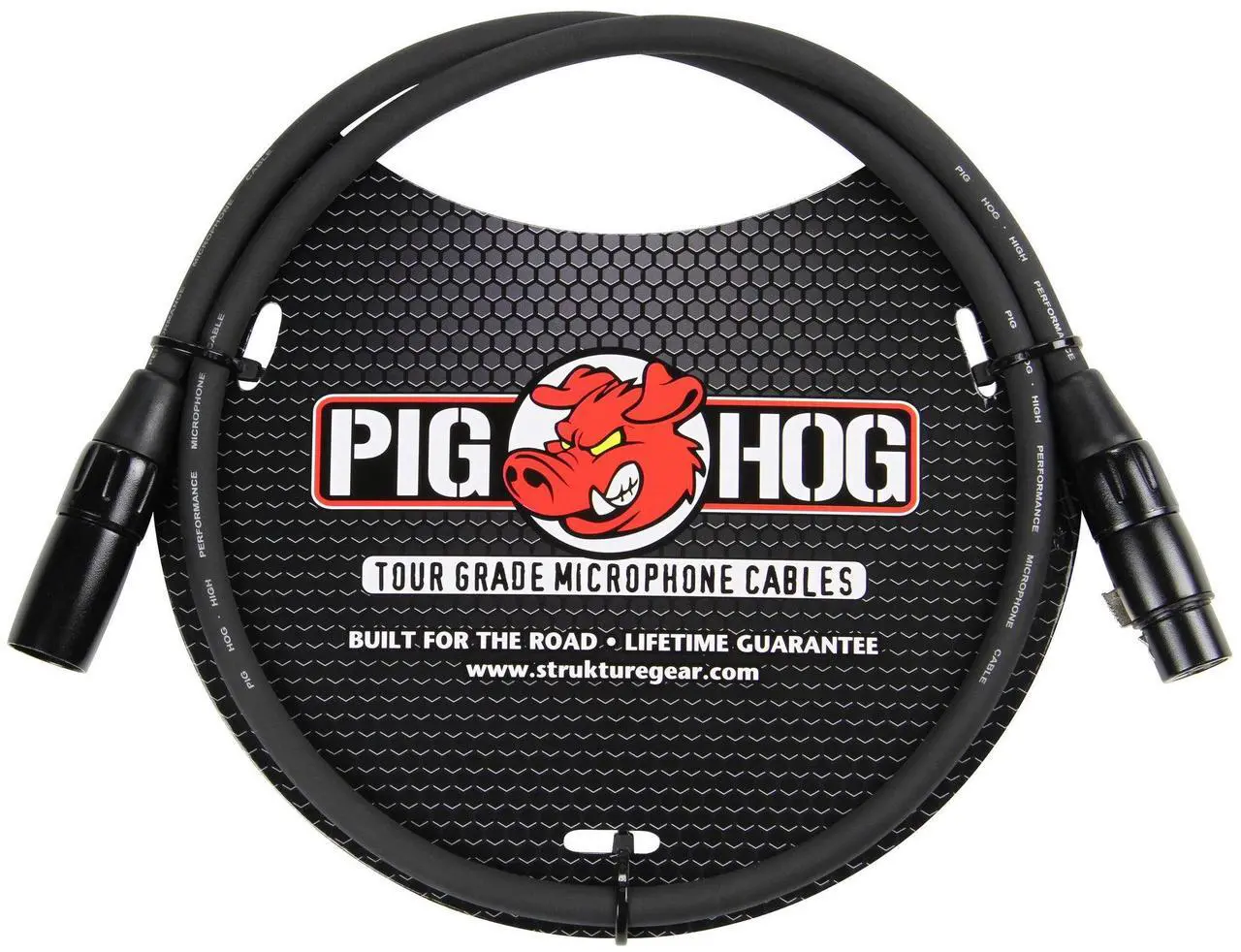 Alt view image 2 of 4 - Pig Hog 8mm XLR Microphone Cable Male to Female 3 Ft Fully Balanced Premium Mic Cable - 8 Pack