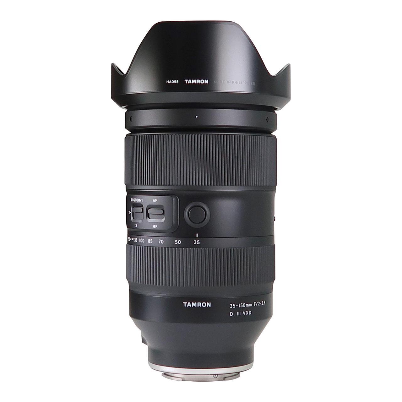 Alt view image 2 of 7 - Tamron 35-150mm f/2-2.8 Di III VXD Lens (Nikon Z) with 82mm UV filter (vivitar) and Premium Lens Case 6" Well Padded + Cleaning Kit