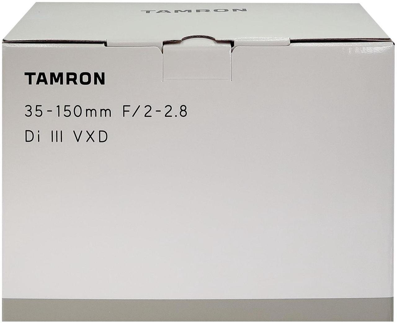 Alt view image 6 of 7 - Tamron 35-150mm f/2-2.8 Di III VXD Lens (Nikon Z) Lens Accessory Kit