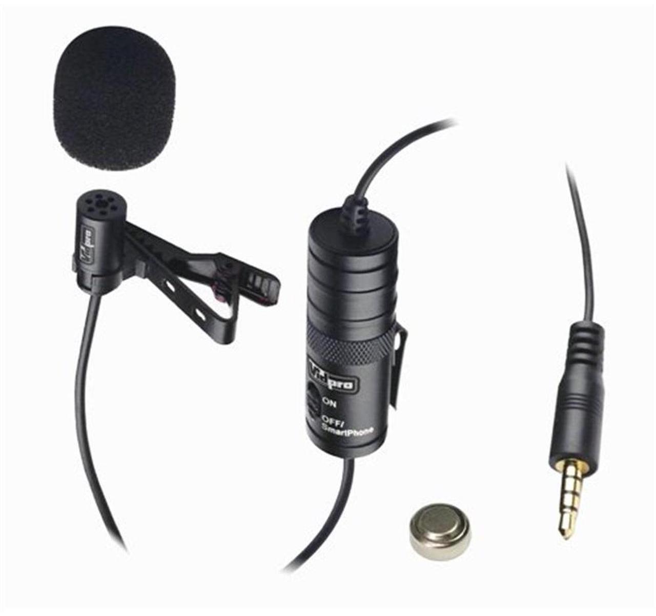 Alt view image 3 of 3 - Vidpro External Microphone For Samsung Galaxy Admire 4G Cell Phone Vidpro XM-L Wired Lavalier microphone - 20' Audio Cable - Transducer type: Electret Condenser