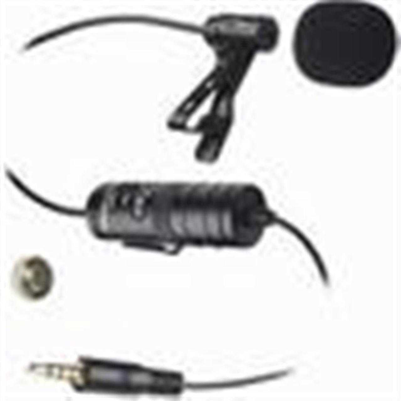 Alt view image 2 of 3 - Vidpro External Microphone For Samsung Galaxy Admire 4G Cell Phone Vidpro XM-L Wired Lavalier microphone - 20' Audio Cable - Transducer type: Electret Condenser