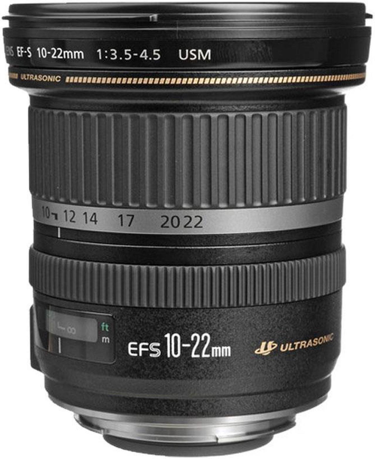 Alt view image 2 of 7 - Canon EF-S 10-22mm f/3.5-4.5 USM Lens with 32GB Accessory Bundle for Canon