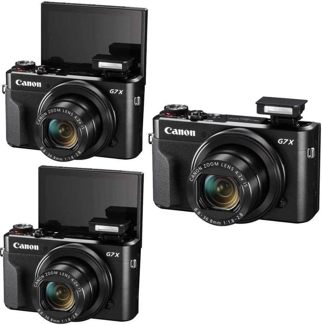 Alt view image 2 of 7 - Canon PowerShot G7 X Mark II 20.1MP 1" CMOS Sensor Digital Camera + 32GB Accessory Kit