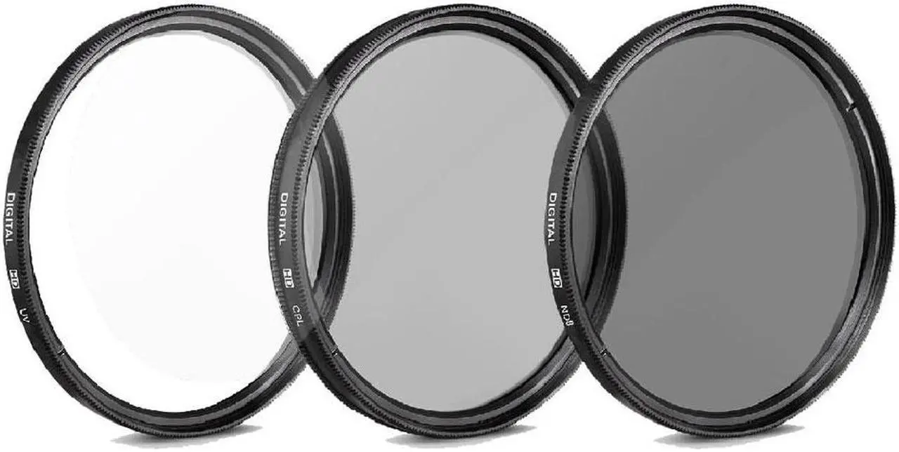 Alt view image 2 of 7 - Vivitar 52mm UV CPL ND Kit with Replacement EN-EL14 Battery for Nikon D3200 D3300 D5200 D5300 D5500