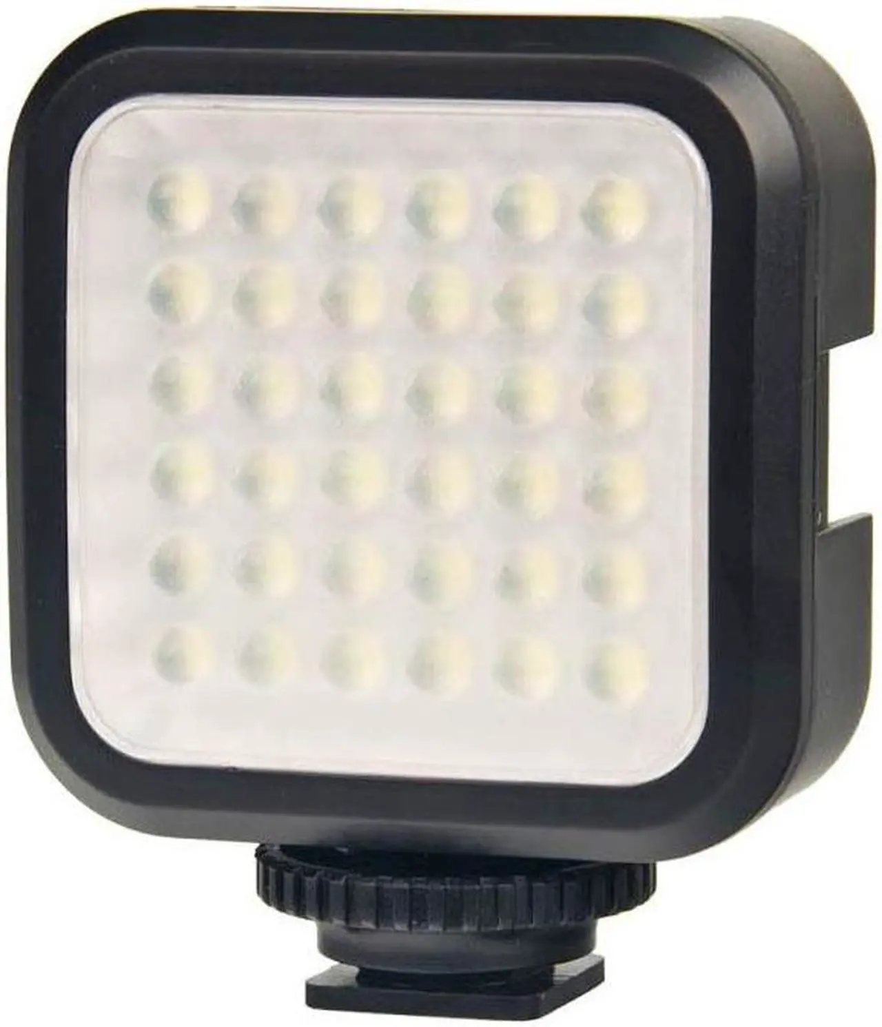Alt view image 2 of 7 - Vivitar Compact LED Light +  Microphone for NIKON D3300 D3200 D3100 D5500 D5300 D5200 D5100 DSLR Cameras