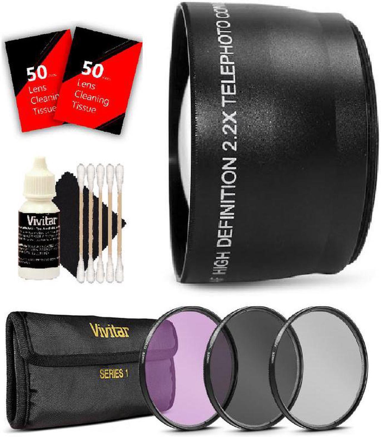 Main image of Vivitar 52mm Telephoto Lens Kit for Nikon D3200,D3300 and All Nikon DSLR Camera