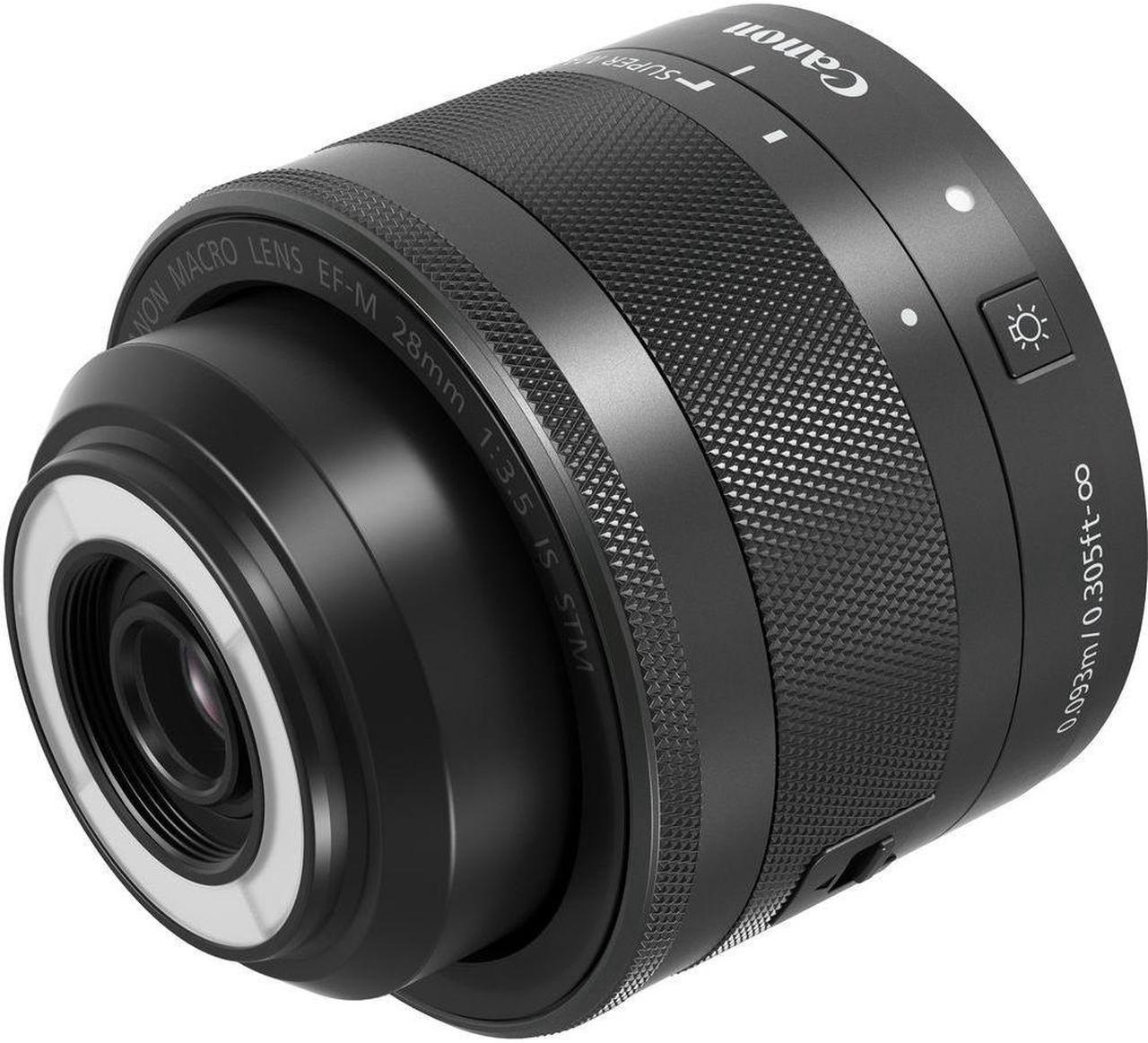 Alt view image 8 of 20 - Canon EF-M 28mm f/3.5 Macro IS STM Lens