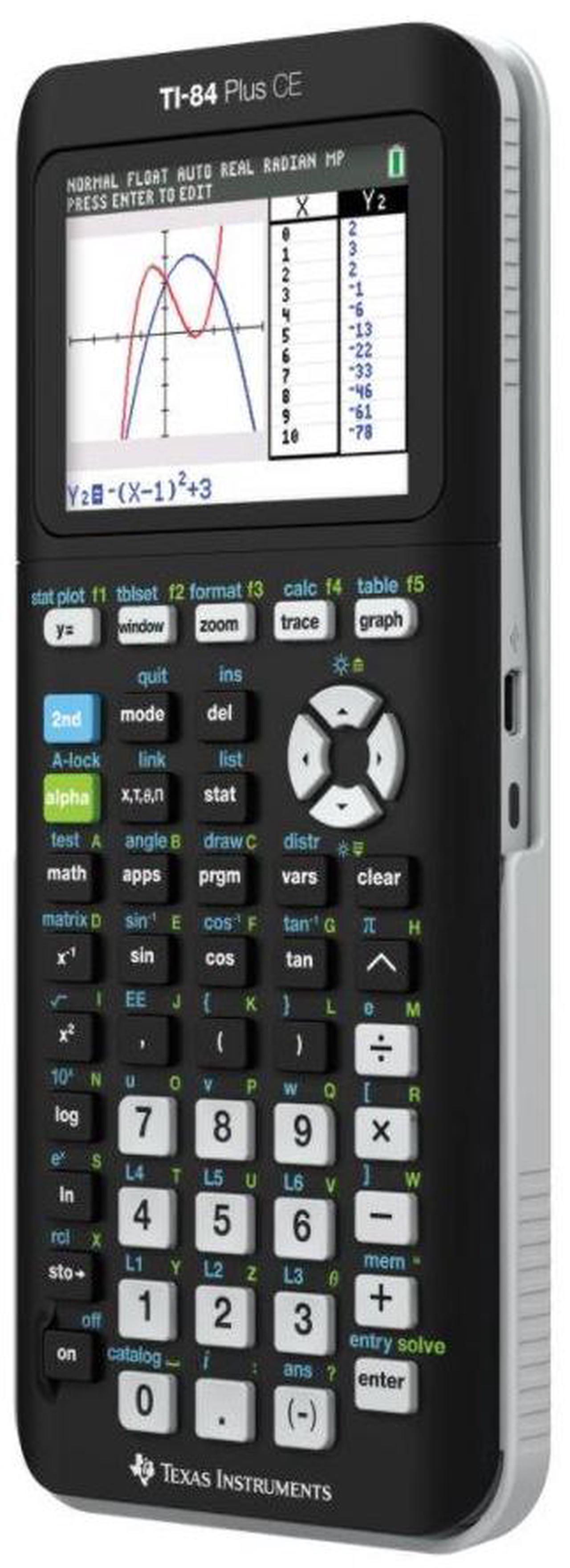 Alt view image 12 of 20 - Ti84 Plus Ce Graphing Black
