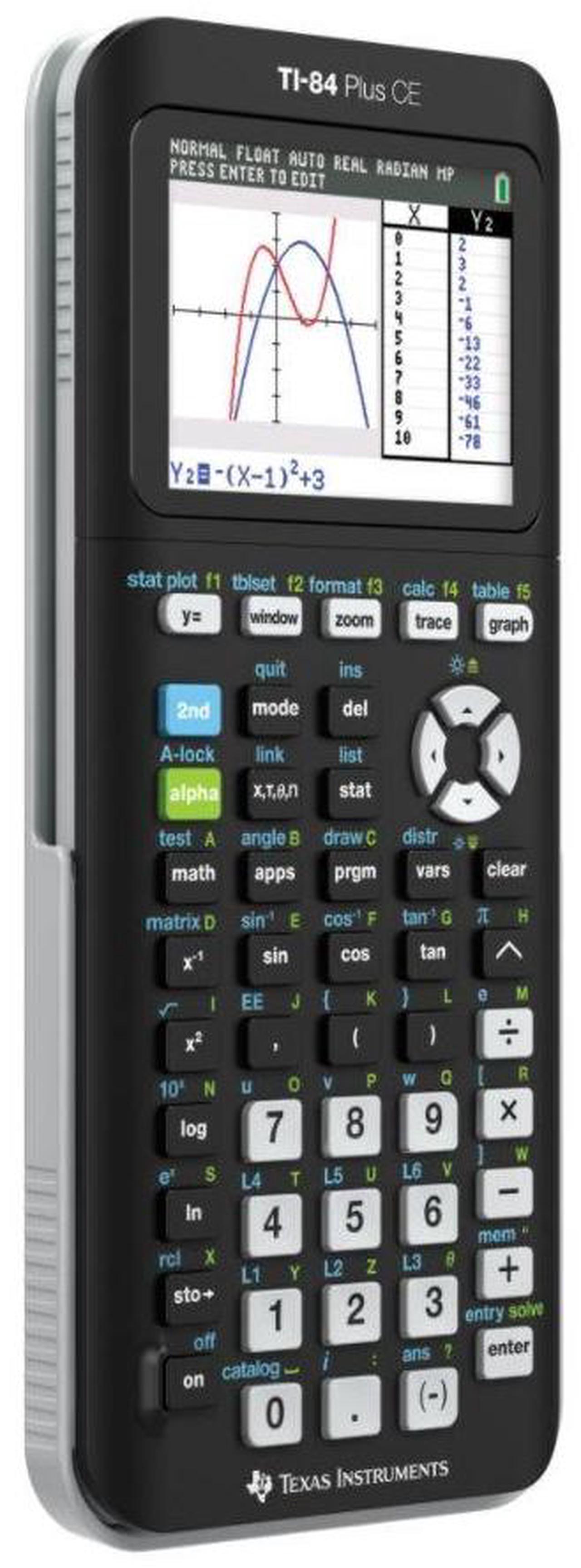 Alt view image 11 of 20 - Ti84 Plus Ce Graphing Black