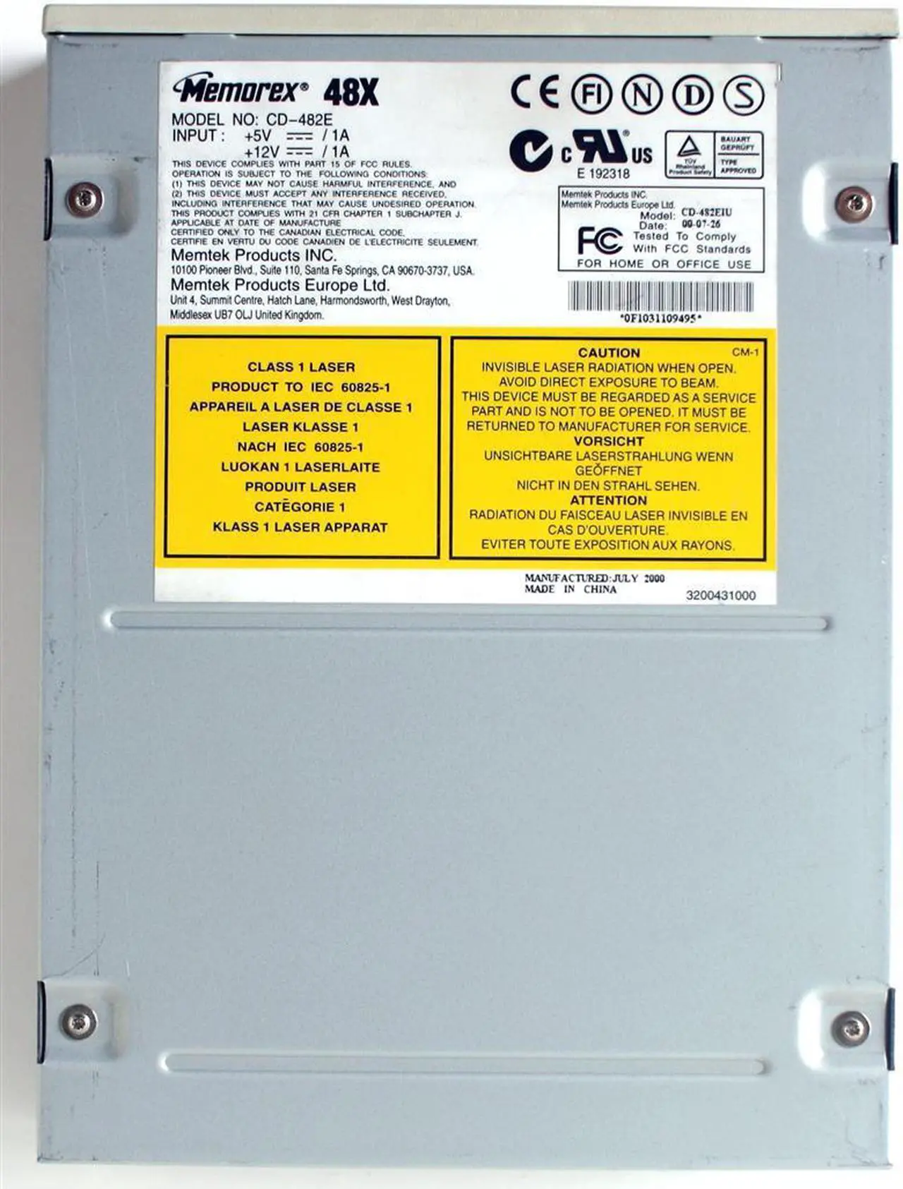 Main image of CD-ROM 48X, CD-482EIU