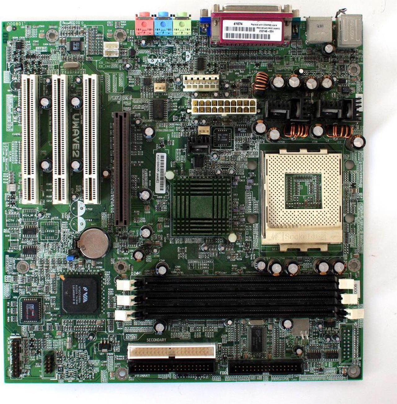 Main image of COMPAQ MB 232148-002, 222480-101, 232148-001, SOCKET 462