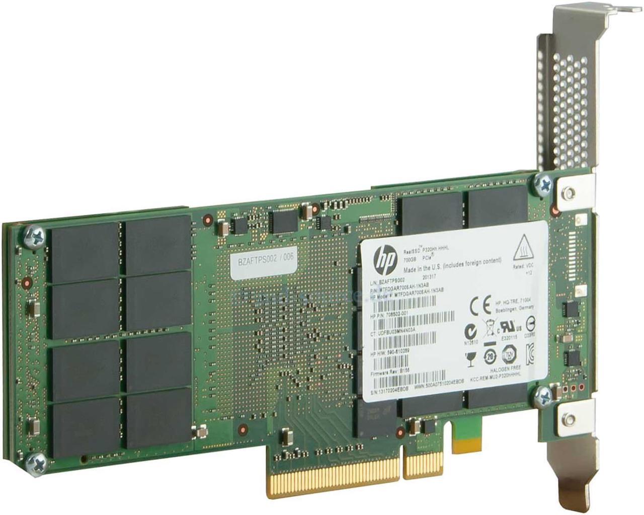 Alt view image 3 of 3 - HPE 708090-B21 700 GB Solid State Drive - Internal - PCI Express
