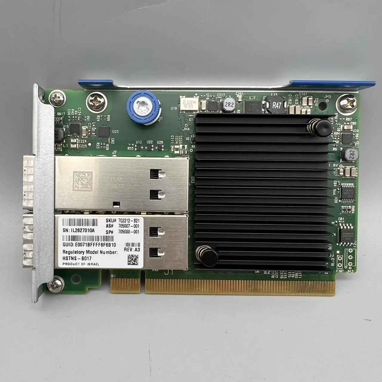 Alt view image 2 of 8 - HPE 702212-B21 IB FDR 2P 545FLR-QSFP Adptr