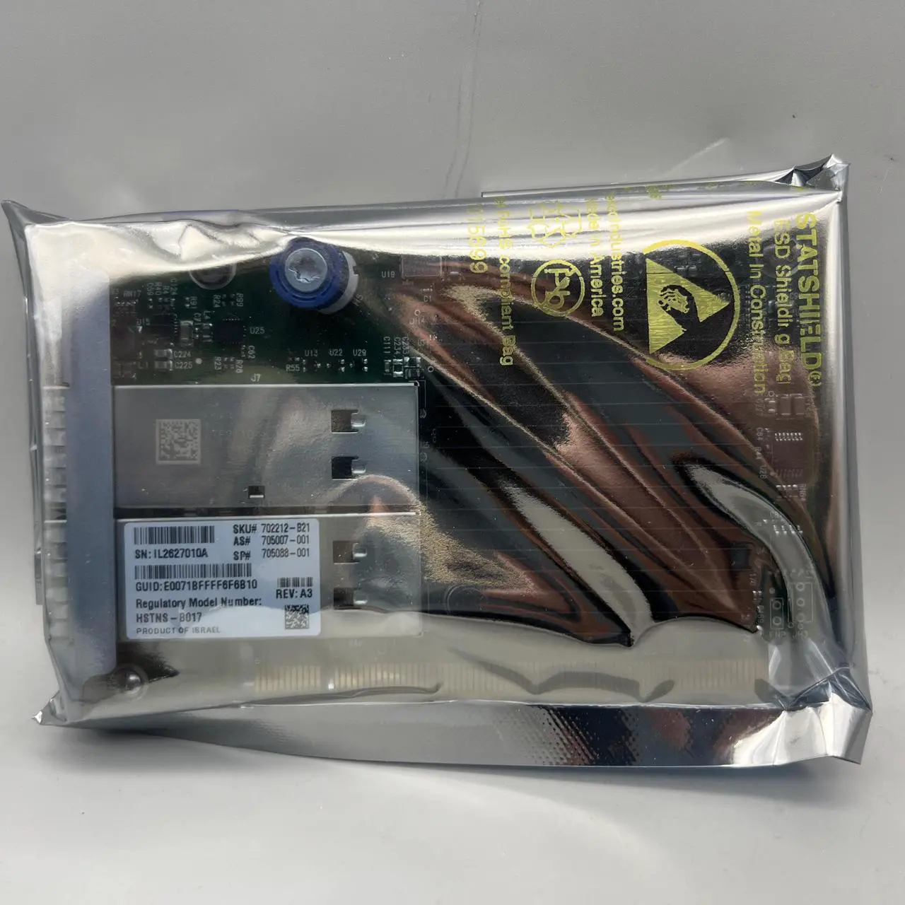 Alt view image 8 of 8 - HPE 702212-B21 IB FDR 2P 545FLR-QSFP Adptr