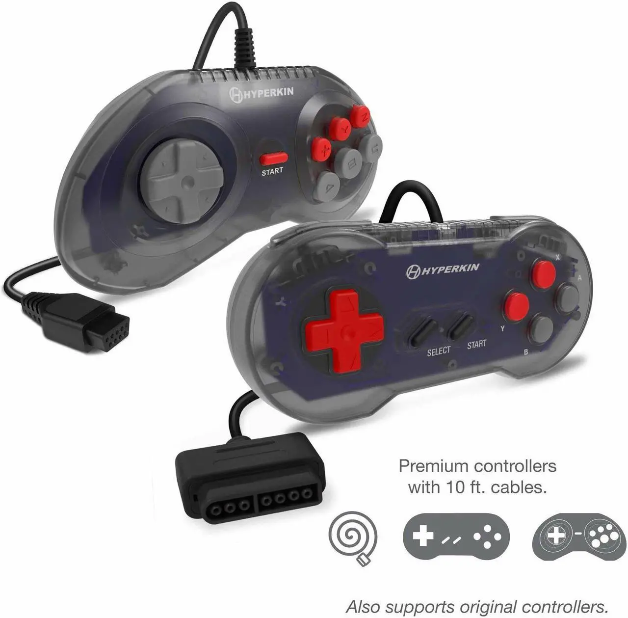 Alt view image 6 of 17 - Hyperkin RetroN 3 HD 3-in-1 Retro Gaming Console for NES, Super Famicom, and Genesis/ Mega Drive (Space Black) - Sega Ge