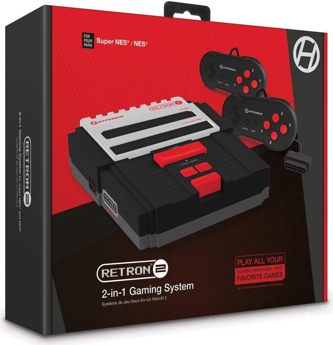 Alt view image 4 of 5 - Hyperkin M05932-BK RetroN2 2 in 1 Console Videogame Hardware, Black