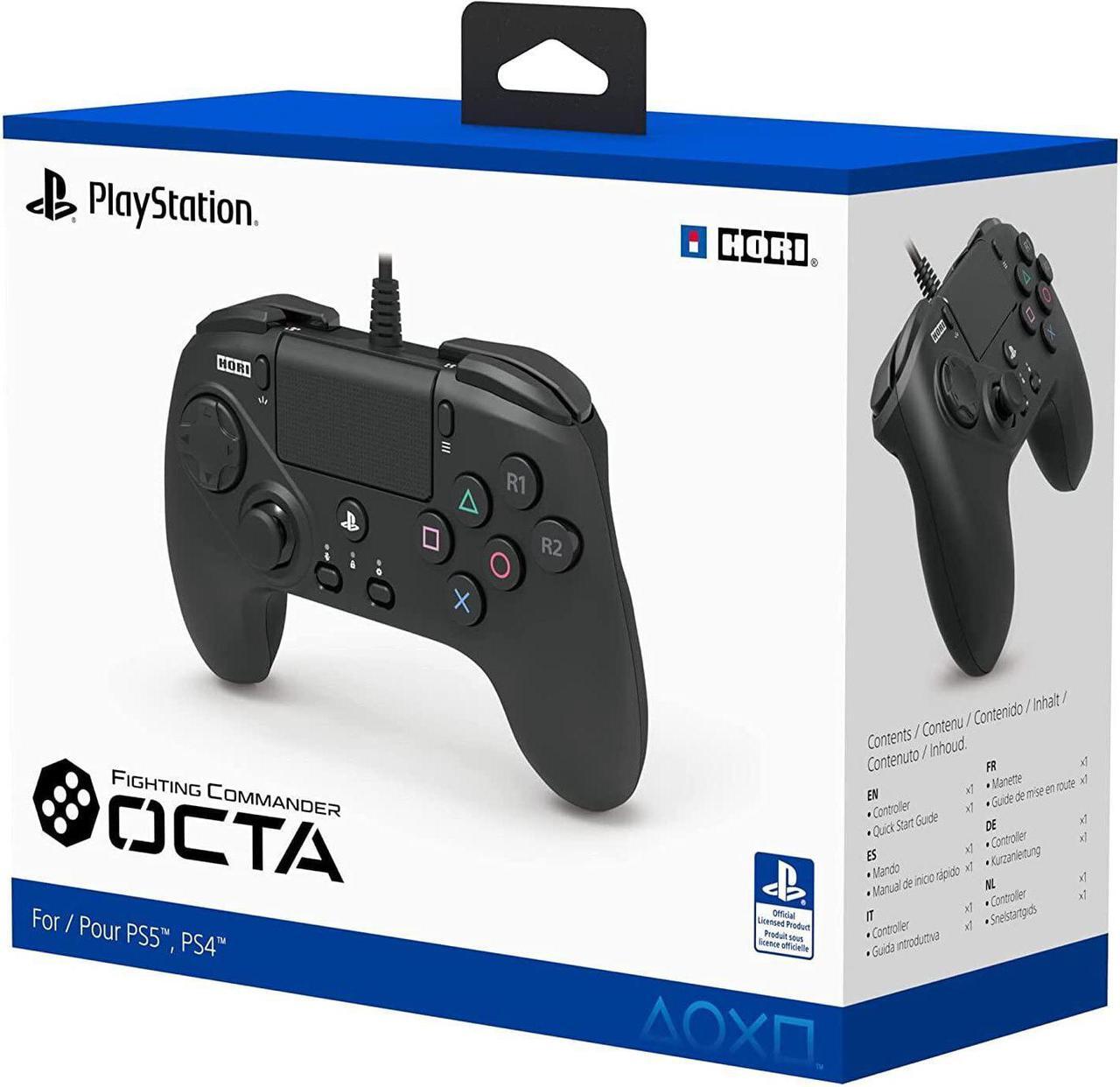 Main image of HORI PlayStation 5 Fighting Commander OCTA Fightpad Controller for PS5, PS4, PC
