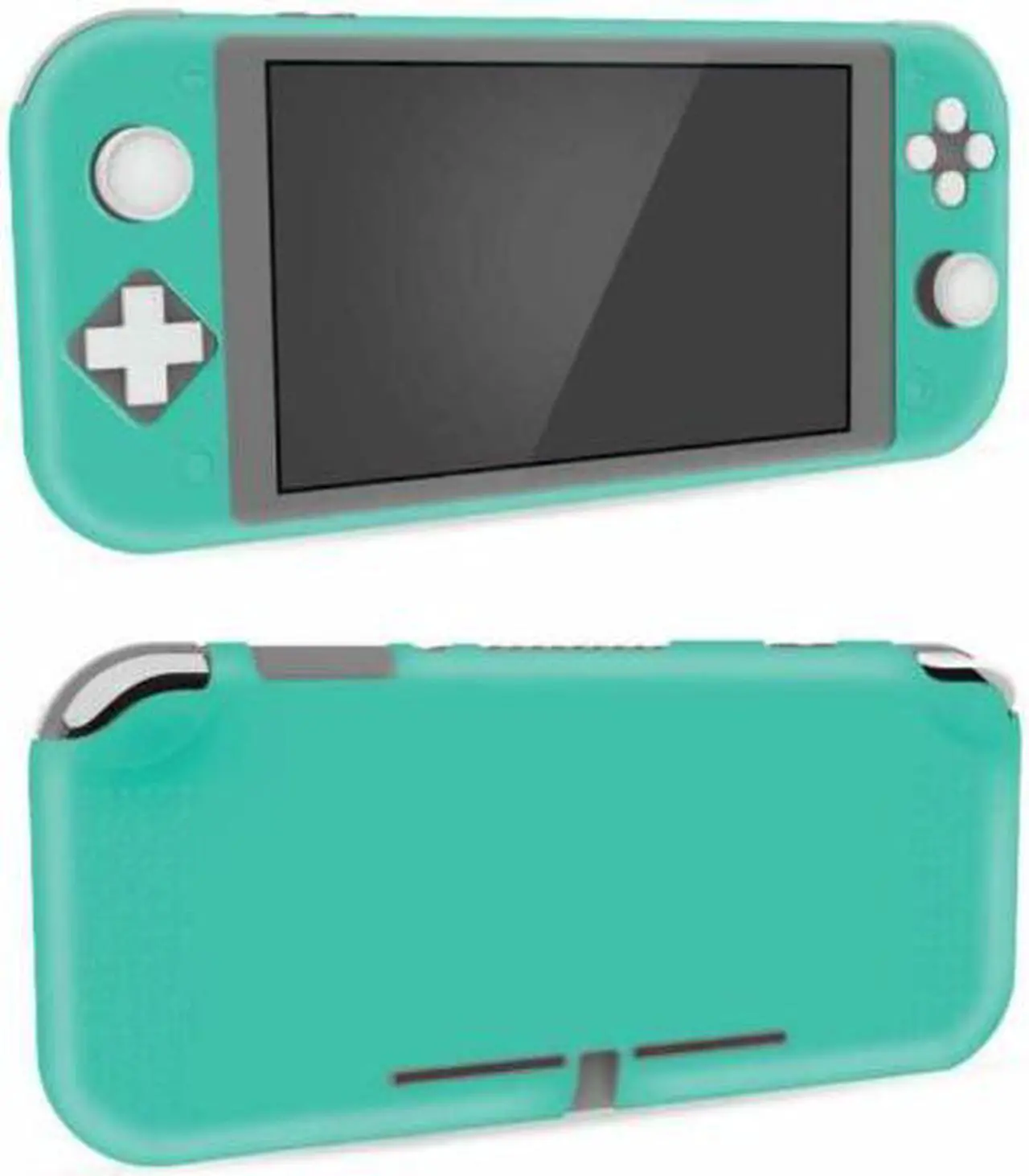 Alt view image 2 of 5 - Hyperkin Silicone Skin Console Case for Nintendo Switch Lite - Turquoise