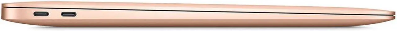 Alt view image 4 of 5 - Apple A Grade Macbook Air 13.3-inch (Retina, Gold) 1.6GHZ Dual Core i5 (2019) MVFL2LL/A 256GB SSD 8GB Memory 2560x1600 Display Mac OS Power Adatper Included