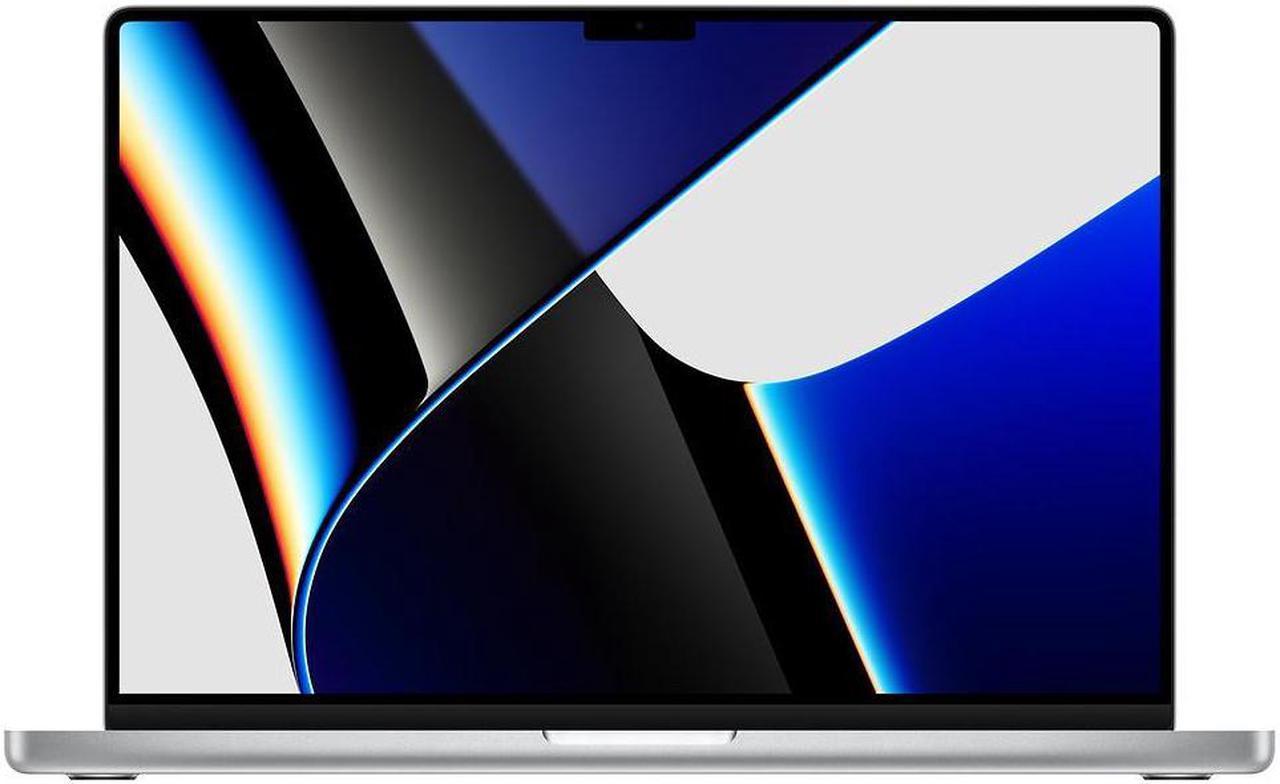 Apple A Grade Macbook Pro 16-inch (Retina XDR, 16-GPU, Silver, 1yr Warranty) 3.2Ghz 10-Core M1 Pro (2021) MK1E3LL/A 512GB Flash 16GB Memory 3456x2234 Display Mac OS Power Adapter