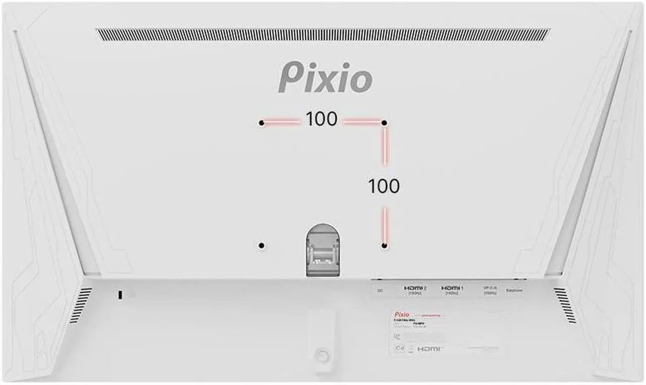Alt view image 7 of 7 - Pixio PX248 Prime V2 24" White 180Hz Fast-IPS 1ms (GTG) Adaptive Sync Premium Full HD 1920 x 1080 Premier eSports Gaming Monitor White