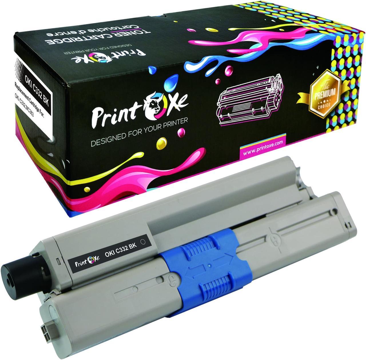 OKI C332 Compatible BLACK 46508704 Toner Cartridge for OKIDATA C332 MC363 C332dn MC363dn C332dnw Printers