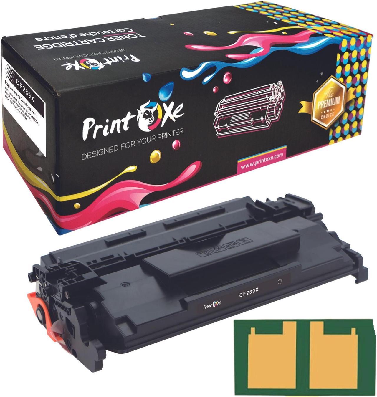 With Chip ; CF289X Compatible Toner Cartridge High Yield CF289A Yields 10K Pages for HP LaserJet Enterprise M507x M507n M507dn and MFP M528dn M528f / Follow MFP M528c & M528z