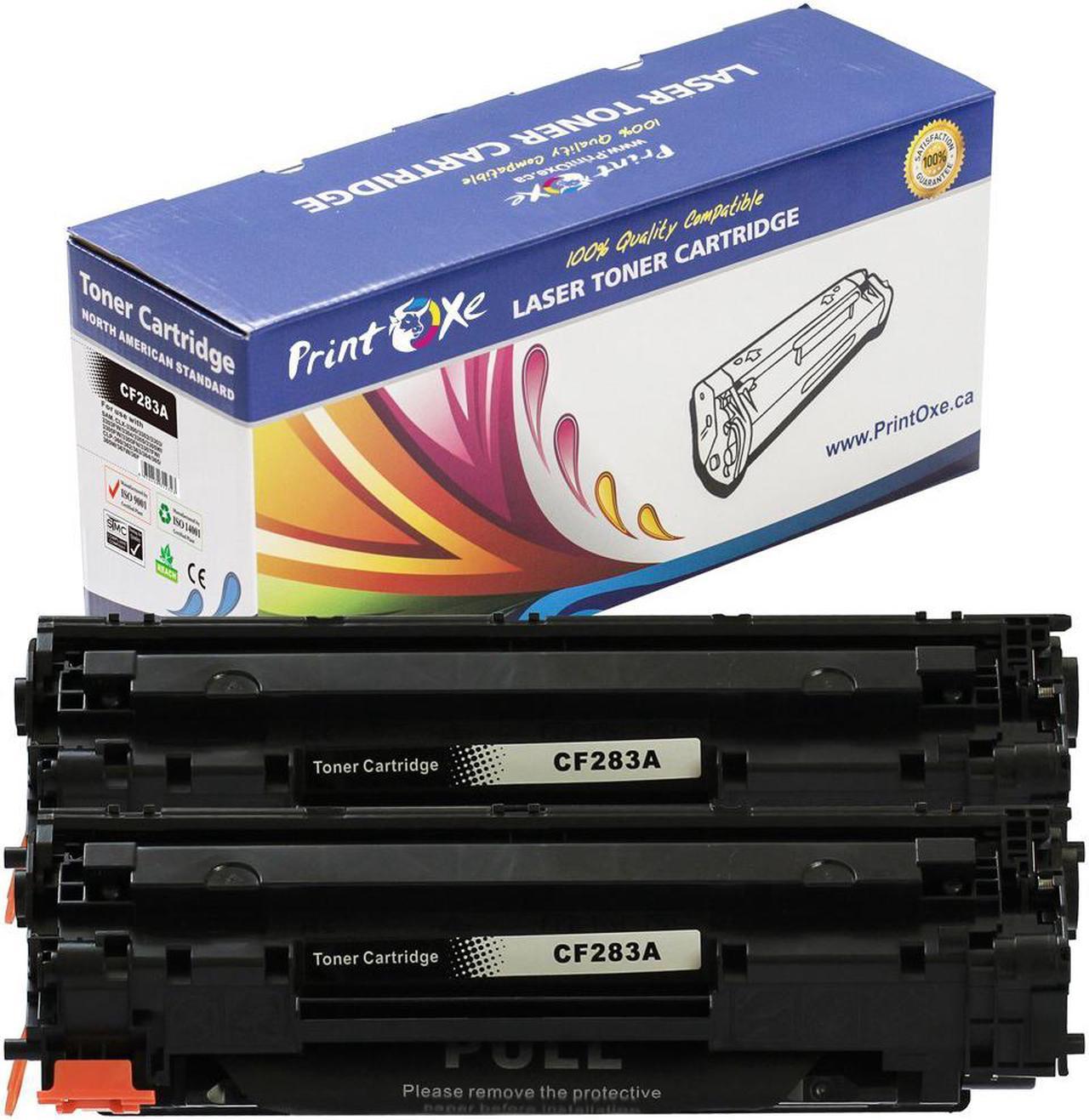 CF283X / 83X Compatible 2 Toners High Yield of CF283A / 83A Each Yield 2200 Pages for HP LaseJet Pro MFP M127fn M127fw M202dw M225dn M225dw M225rdn M202n M201dw M201n