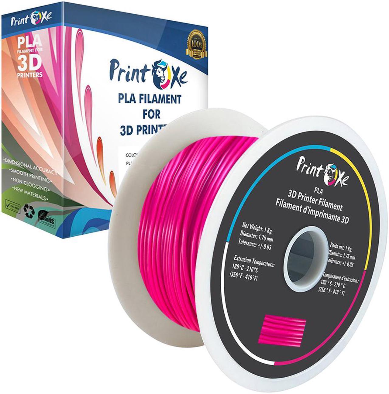 3D Peach Colour PLA Printer Filament 1.75mm Diameter - Net Spool (2.2 LBs) Dimensional Accuracy +/- 0.03 mm