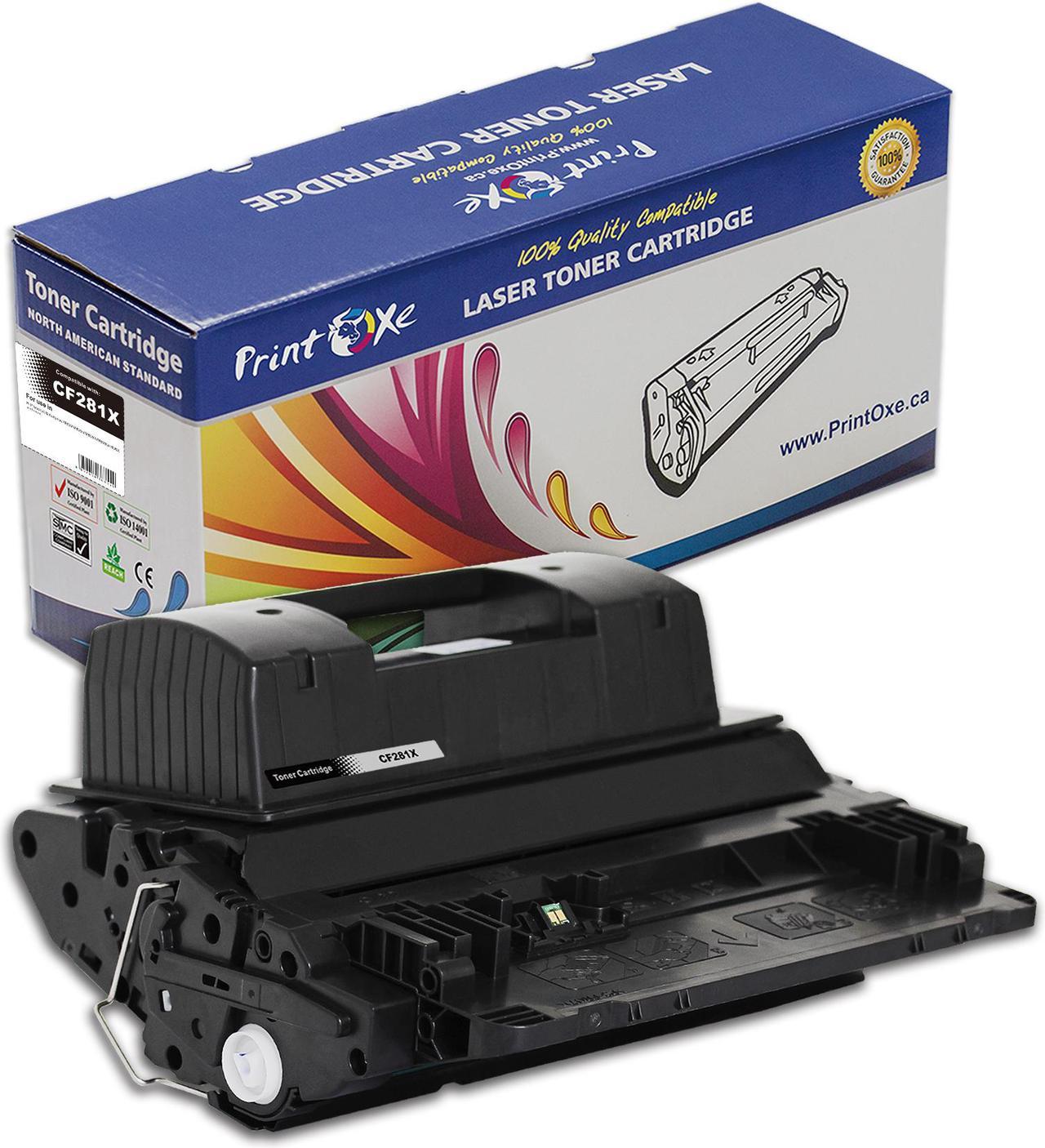 CF281X Compatible Toner Cartridge HY Version of CF281A - 81X Yield 25K Pages for HP LaserJet Enterprise M630 M605n M605dn M605X M606dn M606X MFP M630dn M630f M630h Flow and MFP M630z M630h