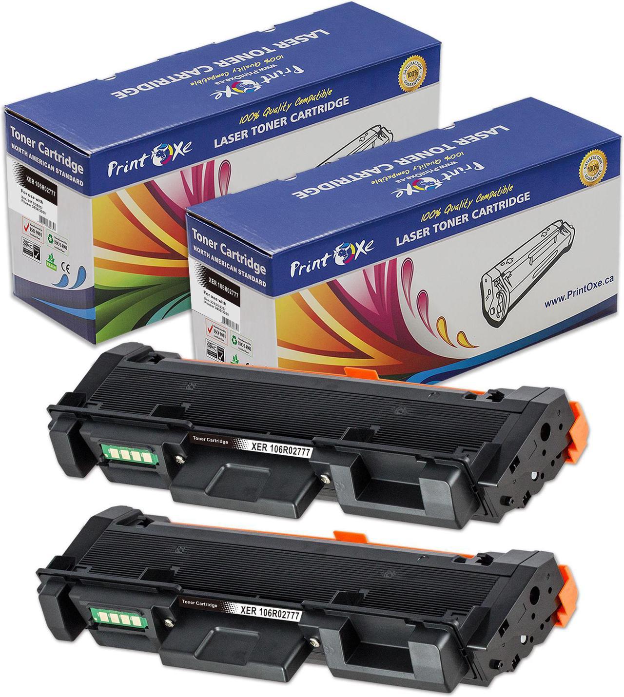 106R02777 Compatible 2 Toner Cartridges | for Xerox WorkCentre 3215 / 3225 and Phaser 3052 / 3260 | NI DNI