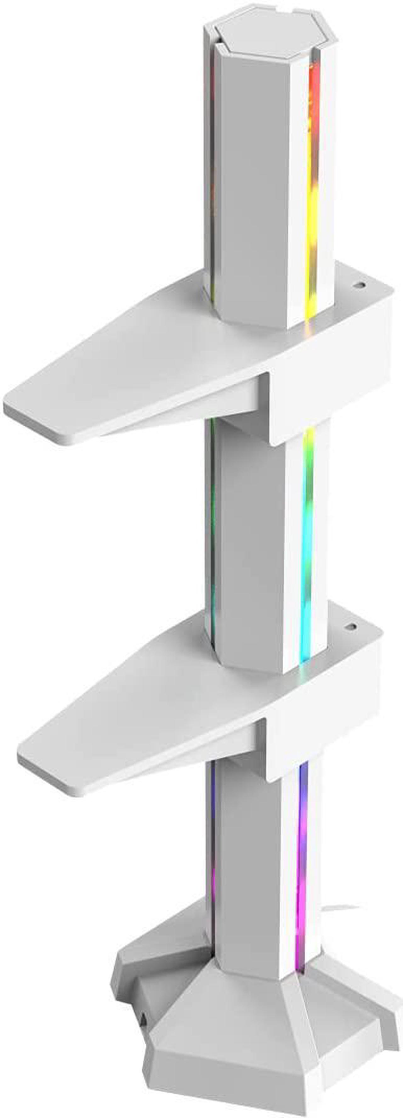 Main image of Gelid Solutions Stabilo LED VGA Card Holder-Support for Two GPUs-ARGB Synchronization-Compatible with All GPU Types - 60(l) x95(w) x235(h)-White