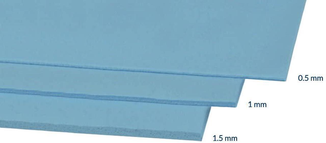 Alt view image 2 of 4 - ARCTIC TP-2: Performance Thermal Pad, 50 x 50 x 1.5 mm (1 Piece) - Thermal pad, Excellent heat conduction, Low hardness, Ideal gap filler, Easy installation, Safe handling 50 x 50 x 1.5 mm