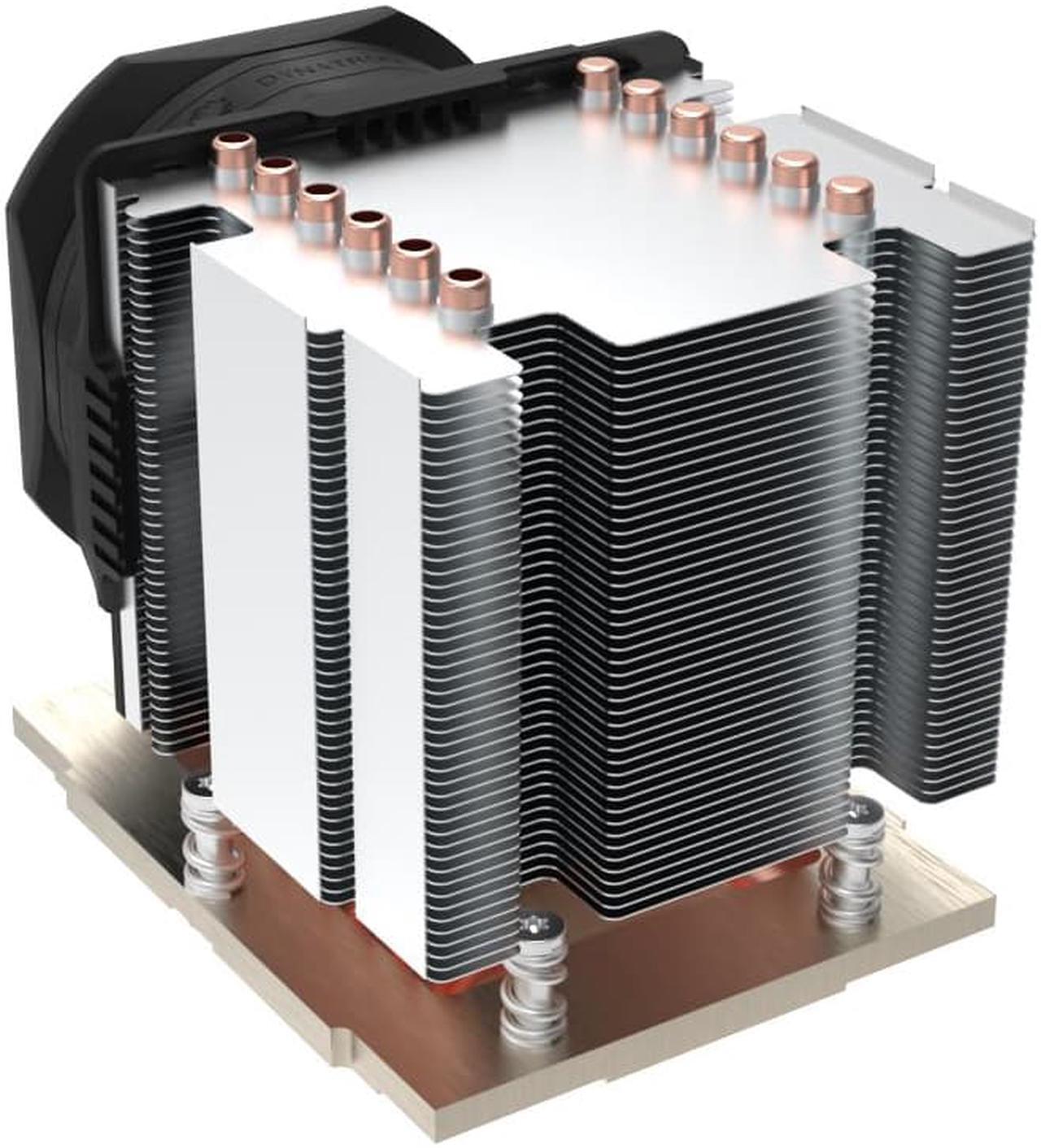 Alt view image 2 of 7 - Dynatron J12 Socket SP5 Copper Heatsink and Cooler, 320W TDP for AMD Genoa