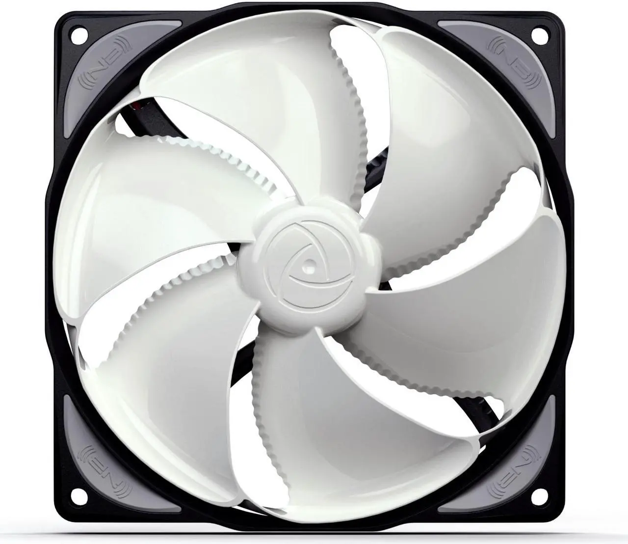 Alt view image 2 of 5 - Noiseblocker NB-eLoop B12-P 120mm PWM Fan, 2000RPM, 77.9CFM, 28.4dBA